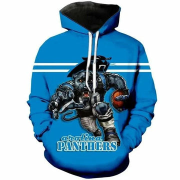 NFL Carolina Panthers Mascot 3D Hoodie, NFL Hoodie Moonbestprint