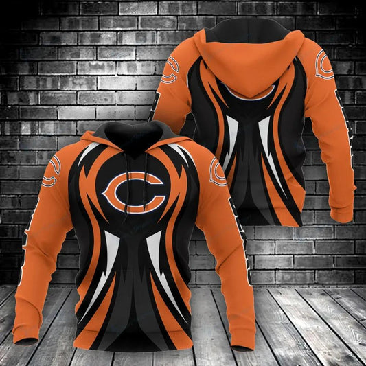 NFL Chicago Bears 3D Hoodie 17, NFL Hoodie Moonbestprint