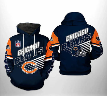 NFL Chicago Bears 3D Hoodie 2, NFL Hoodie Moonbestprint