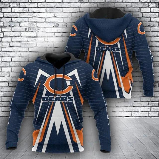 NFL Chicago Bears Hoodie, NFL Hoodie Moonbestprint