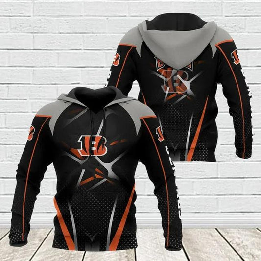 NFL Cincinnati Bengals 3D Hoodie 10, NFL Hoodie Moonbestprint
