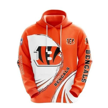 NFL Cincinnati Bengals 3D Hoodie 4, NFL Hoodie Moonbestprint