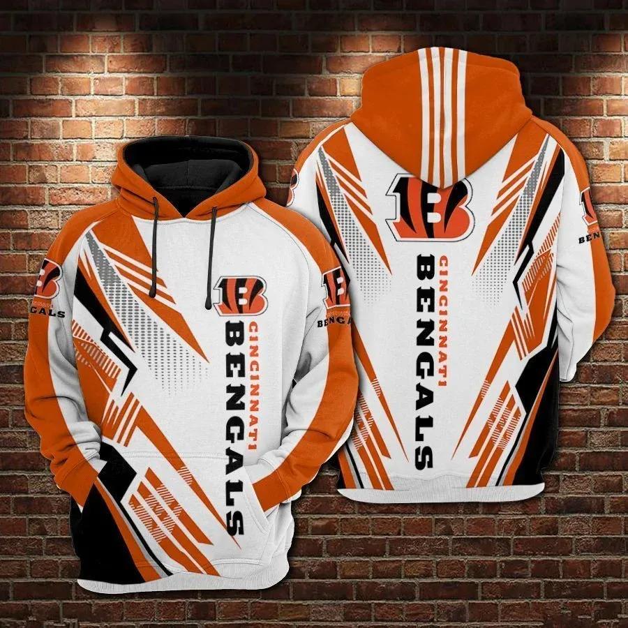 NFL Cincinnati Bengals 3D Hoodie 8, NFL Hoodie Moonbestprint