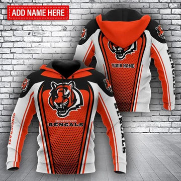 NFL Cincinnati Bengals Personalized 3D Hoodie 8, NFL Hoodie Moonbestprint