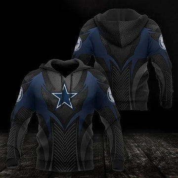 NFL Dallas Cowboys 3D Hoodie 11, NFL Hoodie Moonbestprint