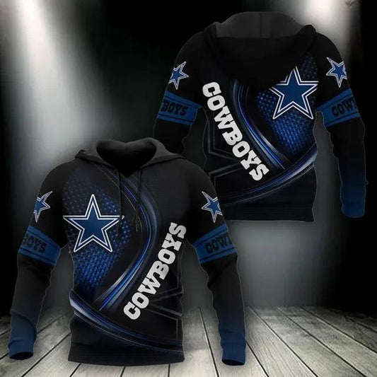 NFL Dallas Cowboys 3D Hoodie 13, NFL Hoodie Moonbestprint