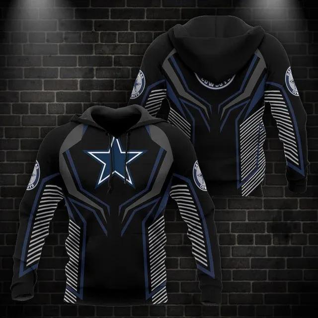 NFL Dallas Cowboys 3D Hoodie 15, NFL Hoodie Moonbestprint