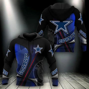 NFL Dallas Cowboys 3D Hoodie 17, NFL Hoodie Moonbestprint