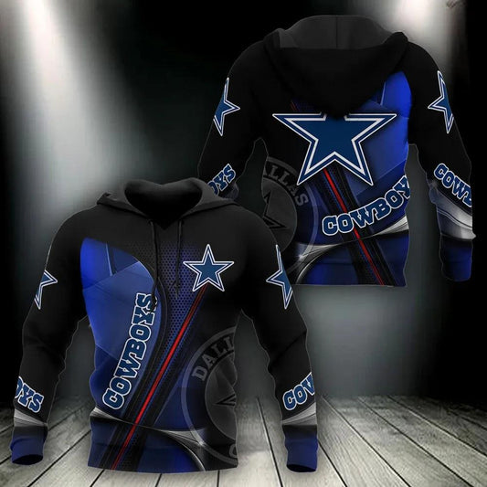 NFL Dallas Cowboys 3D Hoodie 17, NFL Hoodie Moonbestprint