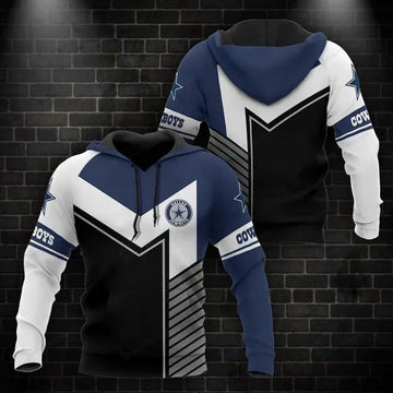 NFL Dallas Cowboys 3D Hoodie 22, NFL Hoodie Moonbestprint