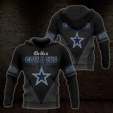 NFL Dallas Cowboys 3D Hoodie  23, NFL Hoodie Moonbestprint