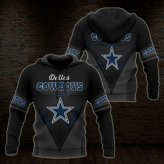 NFL Dallas Cowboys 3D Hoodie  23, NFL Hoodie Moonbestprint