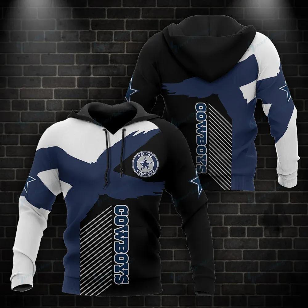 NFL Dallas Cowboys 3D Hoodie 26, NFL Hoodie Moonbestprint