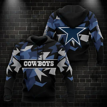 NFL Dallas Cowboys 3D Hoodie 27, NFL Hoodie Moonbestprint