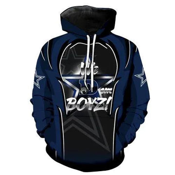 NFL Dallas Cowboys 3D Hoodie 4, NFL Hoodie Moonbestprint