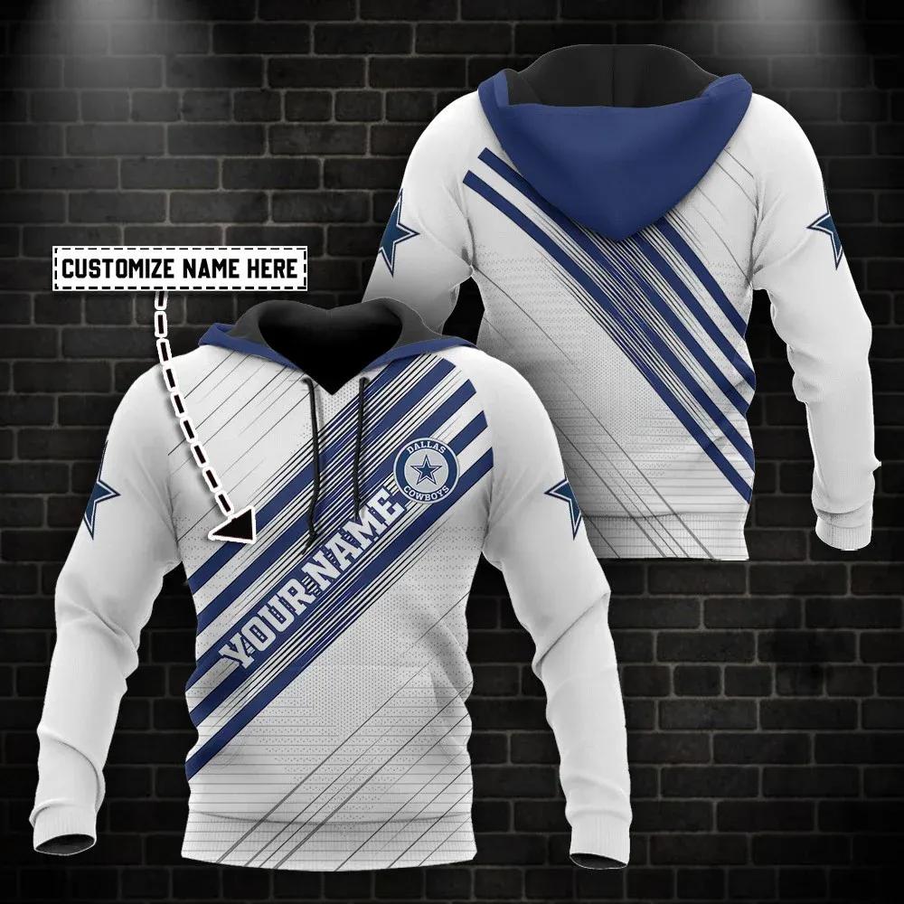 NFL Dallas Cowboys Personalized 3D Hoodie 4, NFL Hoodie Moonbestprint