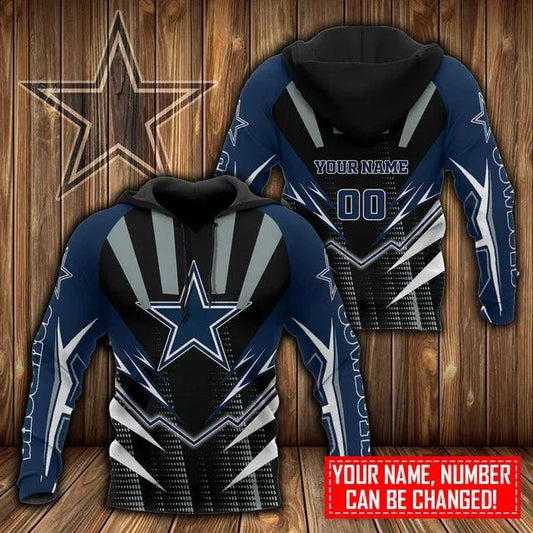 NFL Dallas Cowboys Personalized 3D Hoodie 5, NFL Hoodie Moonbestprint