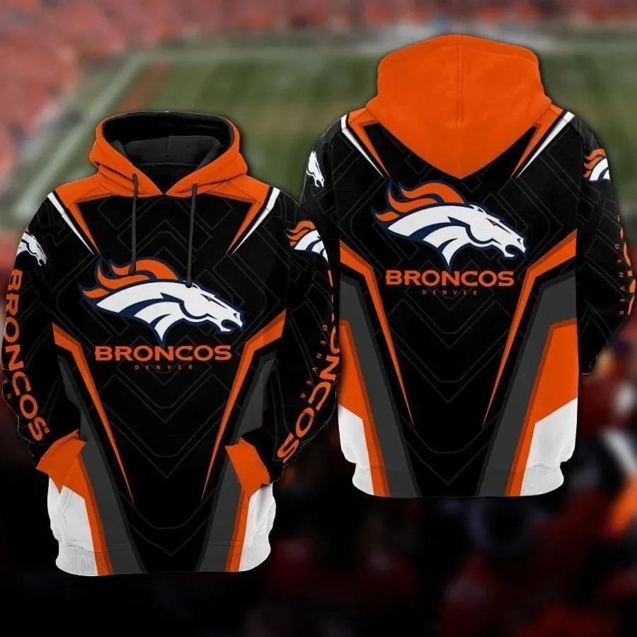 NFL Denver Broncos 3D Hoodie 13, NFL Hoodie Moonbestprint