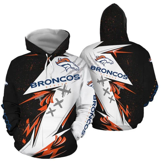 NFL Denver Broncos 3D Hoodie 6, NFL Hoodie Moonbestprint