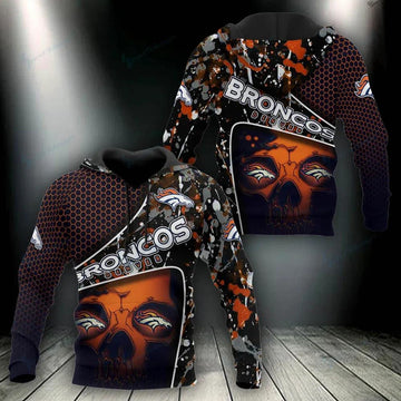 NFL Denver Broncos 3D Hoodie 9, NFL Hoodie Moonbestprint