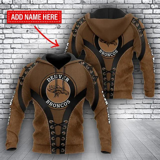 NFL Denver Broncos Personalized 3D Hoodie 9, NFL Hoodie Moonbestprint