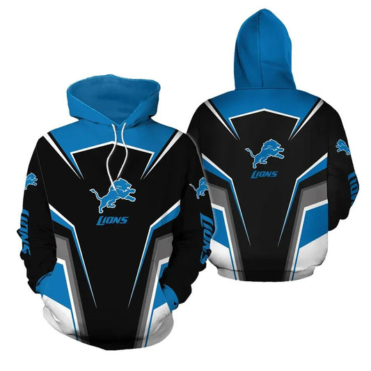NFL Detroit Lions 3D Hoodie 11, NFL Hoodie Moonbestprint