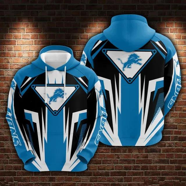 NFL Detroit Lions 3D Hoodie 3, NFL Hoodie Moonbestprint