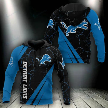 NFL Detroit Lions 3D Hoodie 4, NFL Hoodie Moonbestprint