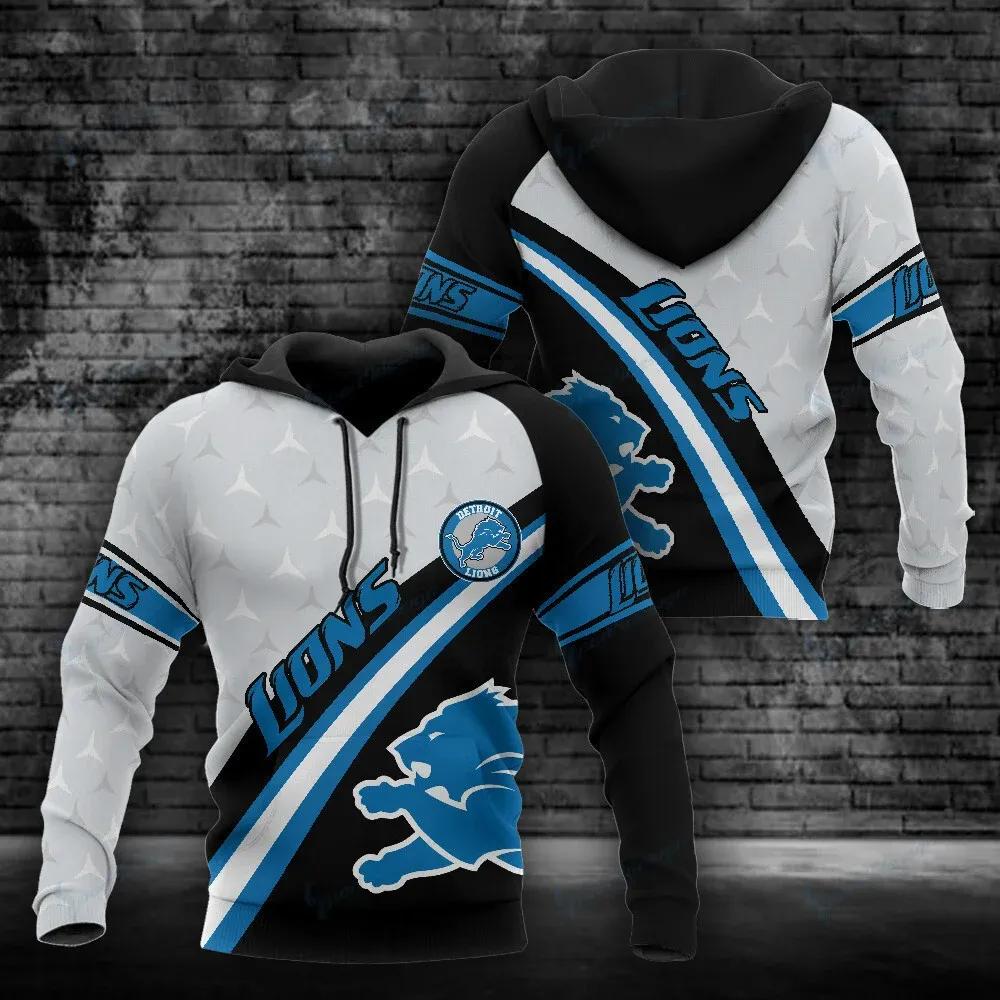 NFL Detroit Lions 3D Hoodie 5, NFL Hoodie Moonbestprint