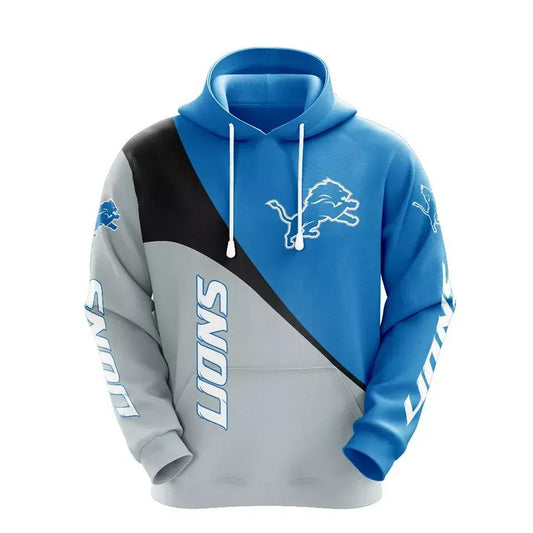 NFL Detroit Lions 3D Hoodie 9, NFL Hoodie Moonbestprint