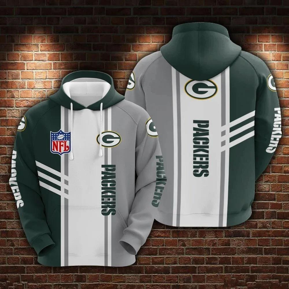 NFL Green Bay Packers 3D Hoodie 7, NFL Hoodie Moonbestprint