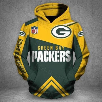 NFL Green Bay Packers 3D Hoodie, NFL Hoodie Moonbestprint