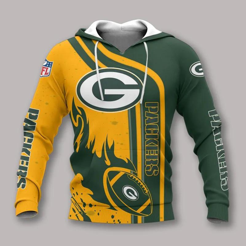 NFL Green Bay Packers All Over Print Hoodie 1, NFL Hoodie Moonbestprint