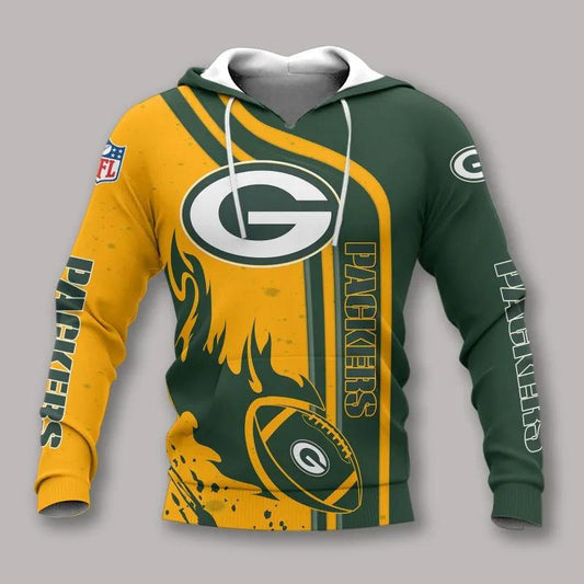 NFL Green Bay Packers All Over Print Hoodie 1, NFL Hoodie Moonbestprint