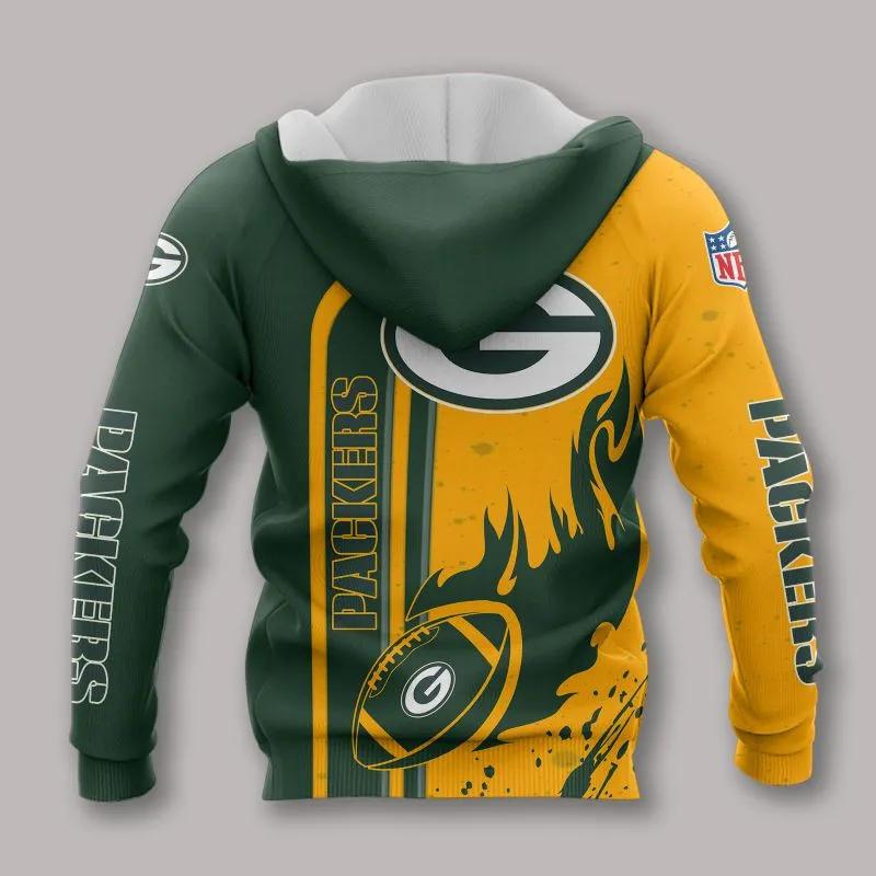 NFL Green Bay Packers All Over Print Hoodie 1, NFL Hoodie Moonbestprint