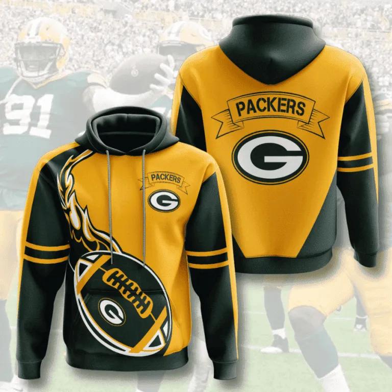 NFL Green Bay Packers Hoodie, NFL Hoodie Moonbestprint