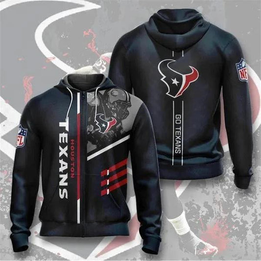 NFL Houston Texans 3D Hoodie 2, NFL Hoodie Moonbestprint