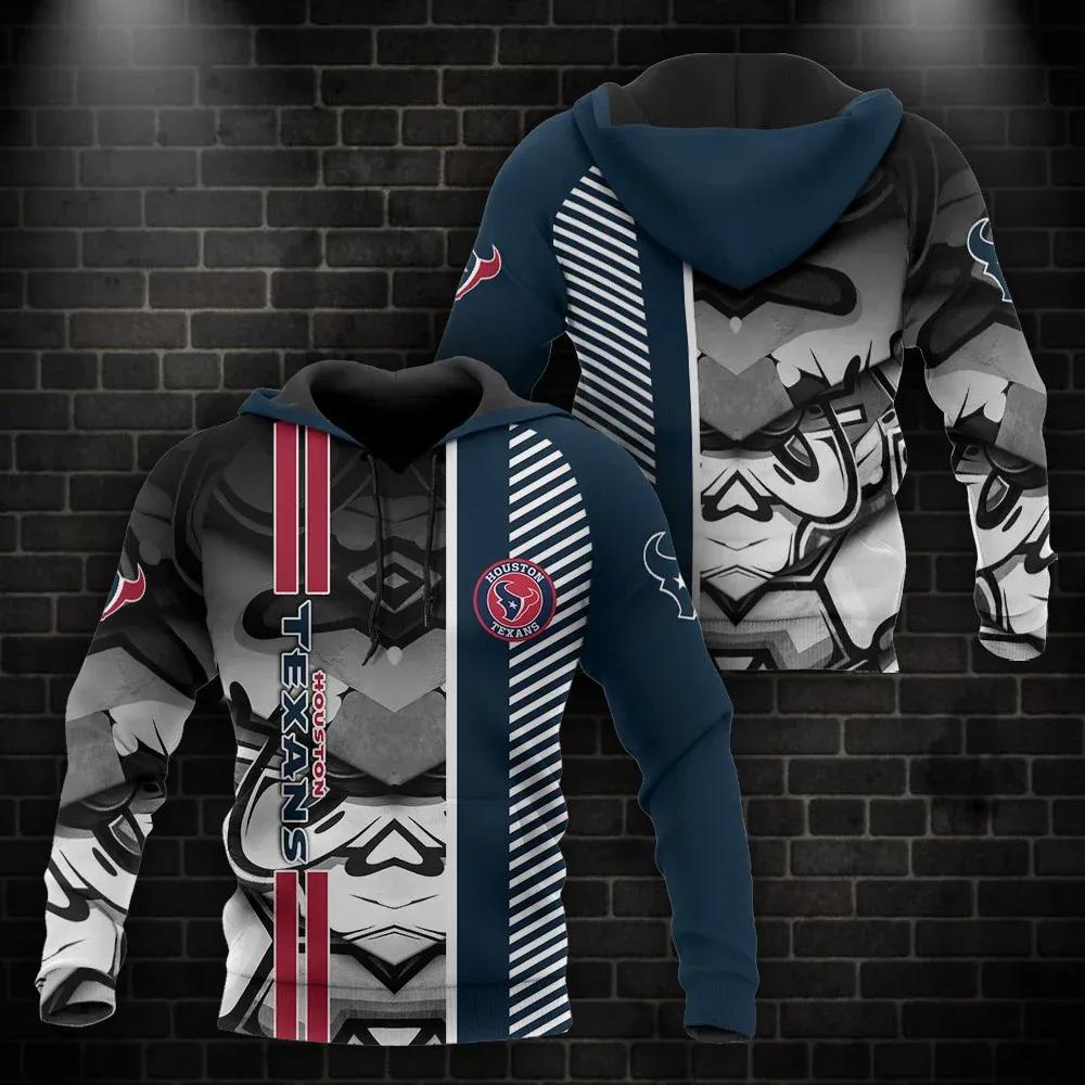 NFL Houston Texans 3D Hoodie 4, NFL Hoodie Moonbestprint