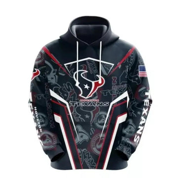 NFL Houston Texans 3D Hoodie, NFL Hoodie Moonbestprint