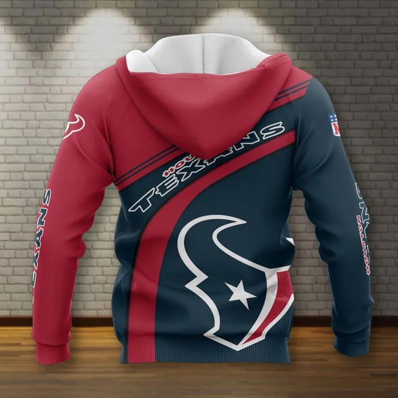 NFL Houston Texans All Over Print Hoodie, NFL Hoodie Moonbestprint
