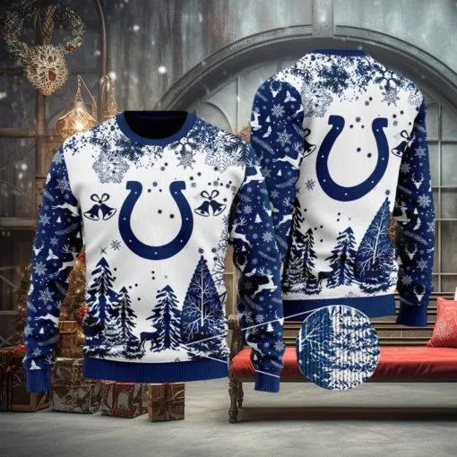NFL Indianapolis Colts Special Ugly Christmas Sweater, NFL Chritsmas Sweater Moonbestprint
