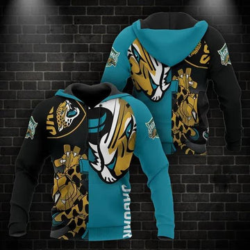 NFL Jacksonville Jaguars 3D Hoodie 10, NFL Hoodie Moonbestprint