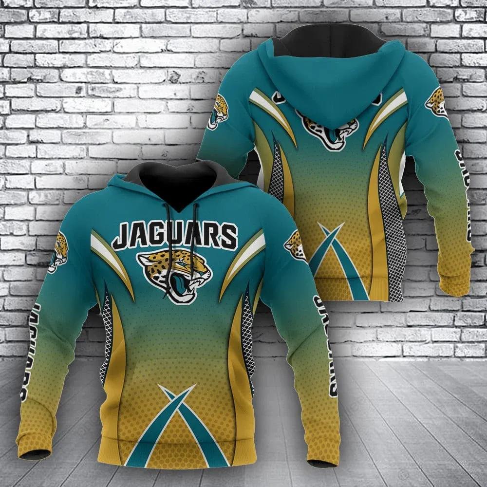 NFL Jacksonville Jaguars 3D Hoodie 11, NFL Hoodie Moonbestprint
