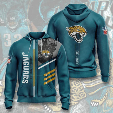 NFL Jacksonville Jaguars 3D Hoodie 16, NFL Hoodie Moonbestprint