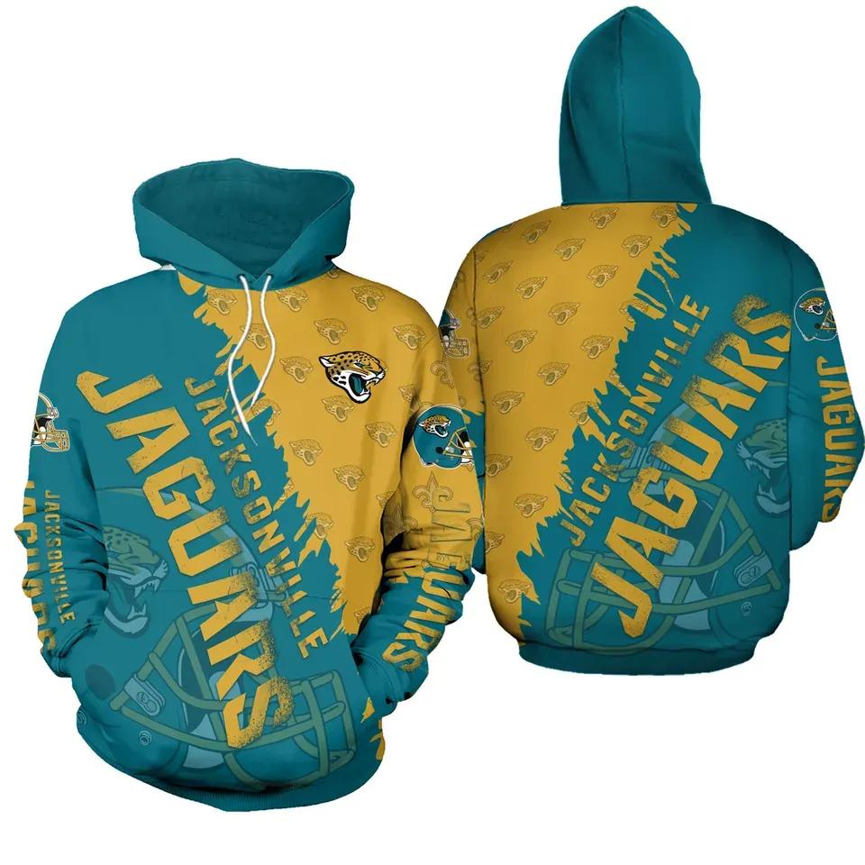 NFL Jacksonville Jaguars 3D Hoodie 17, NFL Hoodie Moonbestprint