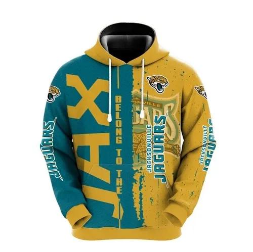 NFL Jacksonville Jaguars 3D Hoodie 5, NFL Hoodie Moonbestprint