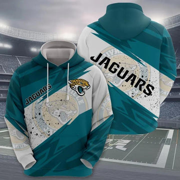NFL Jacksonville Jaguars 3D Hoodie 8, NFL Hoodie Moonbestprint