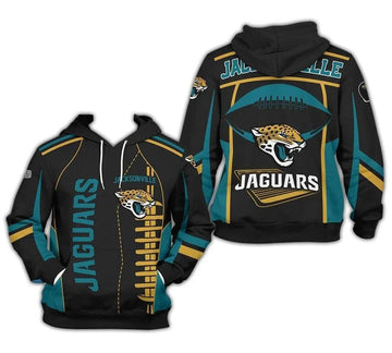 NFL Jacksonville Jaguars 3D Hoodie 9, NFL Hoodie Moonbestprint