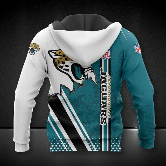 NFL Jacksonville Jaguars All Over Print Hoodie, NFL Hoodie Moonbestprint