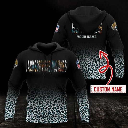 NFL Jacksonville Jaguars Personalized 3D Hoodie 4, NFL Hoodie Moonbestprint